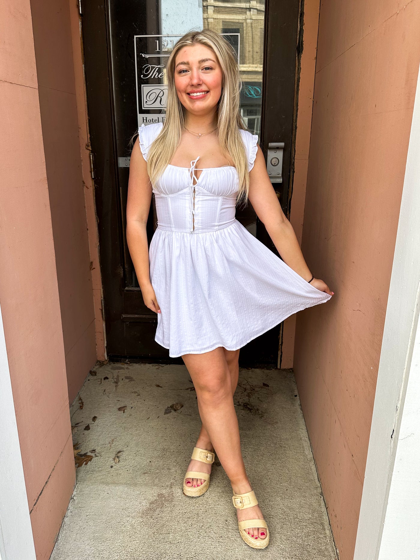 White Delicate Dress