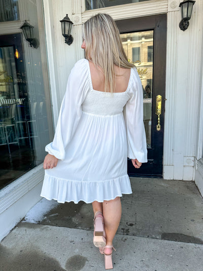 Taste of Summer Dress-White