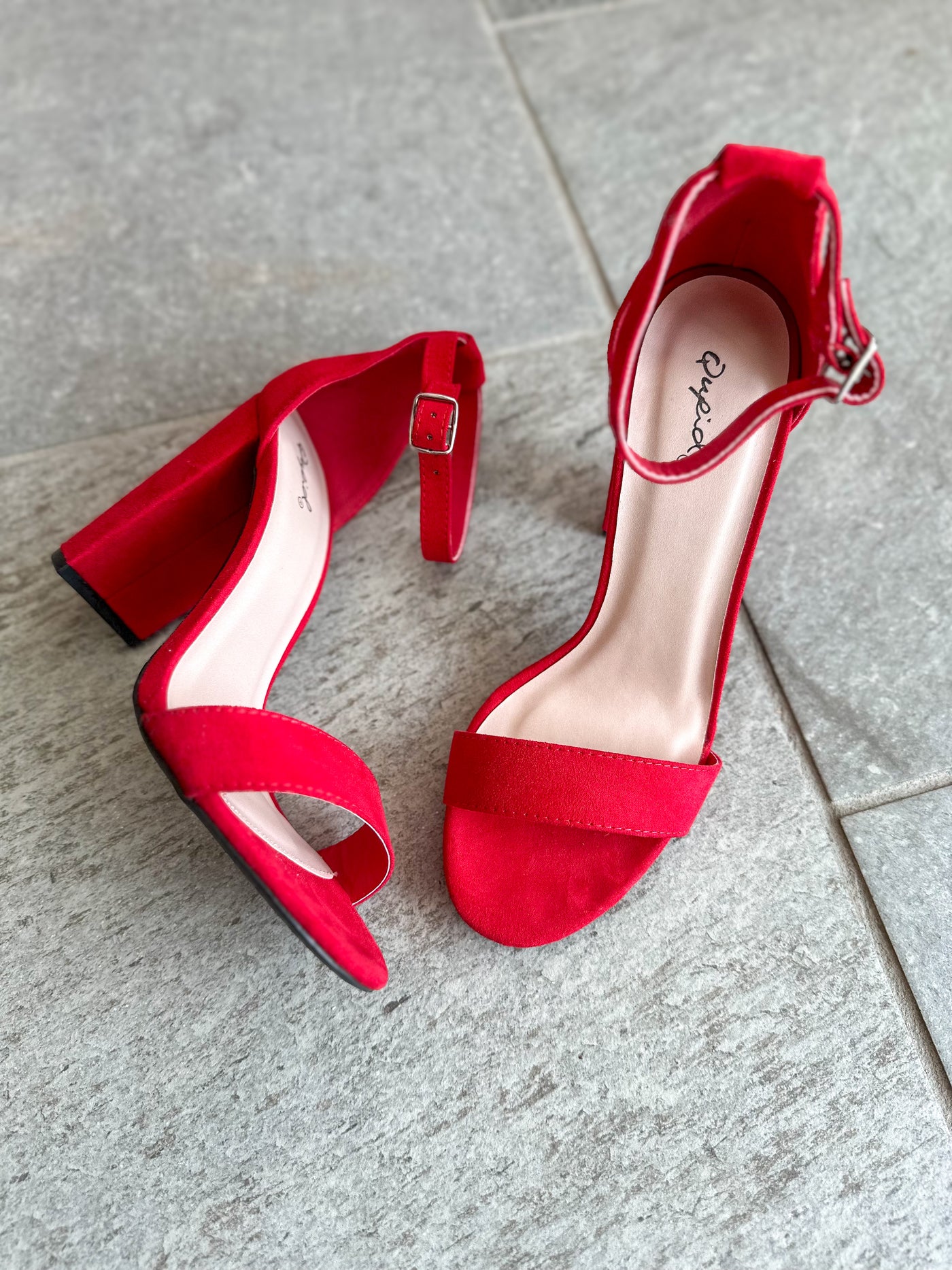 Cashmere Red Heels