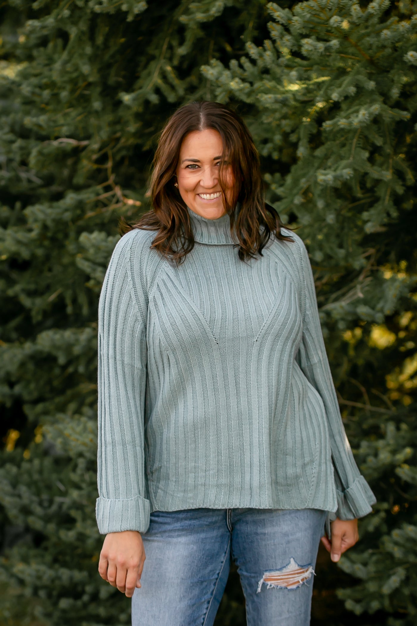 Slate Oversized Sweater